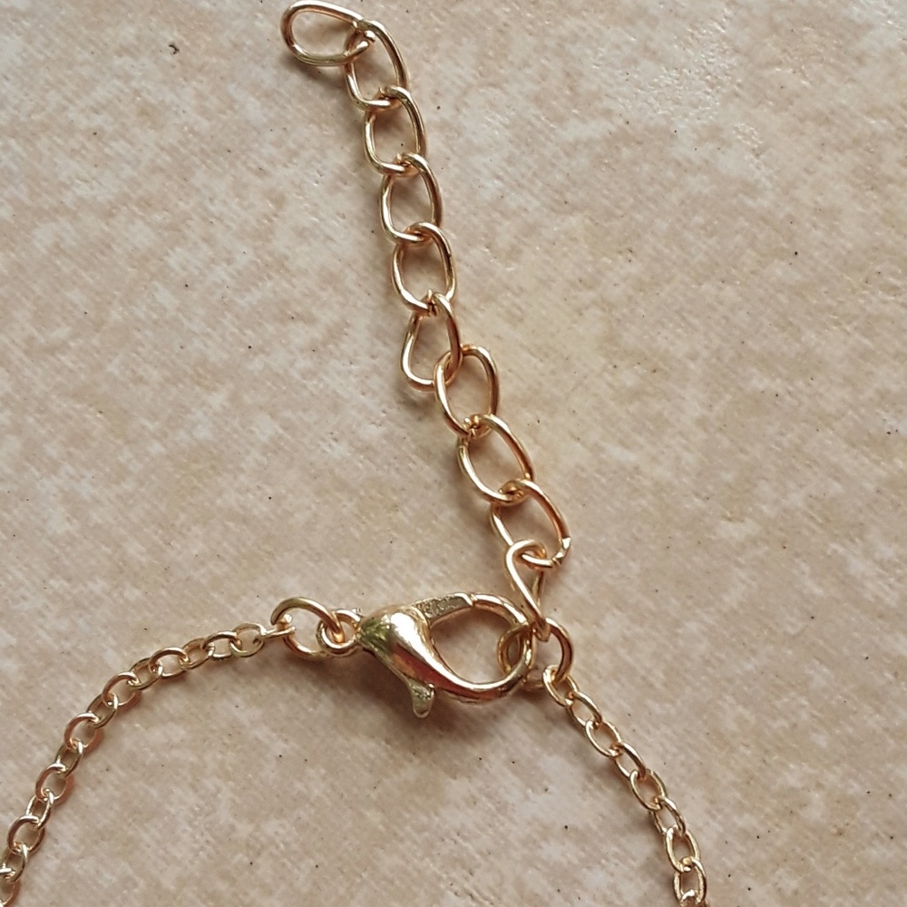 Simple Gold Infinity Bracelet - Picture 3 of 4
